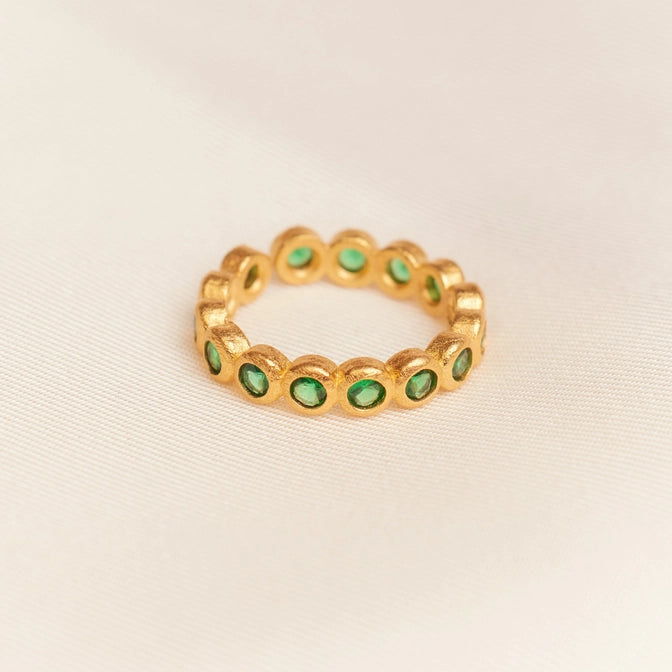 Amélia ring green