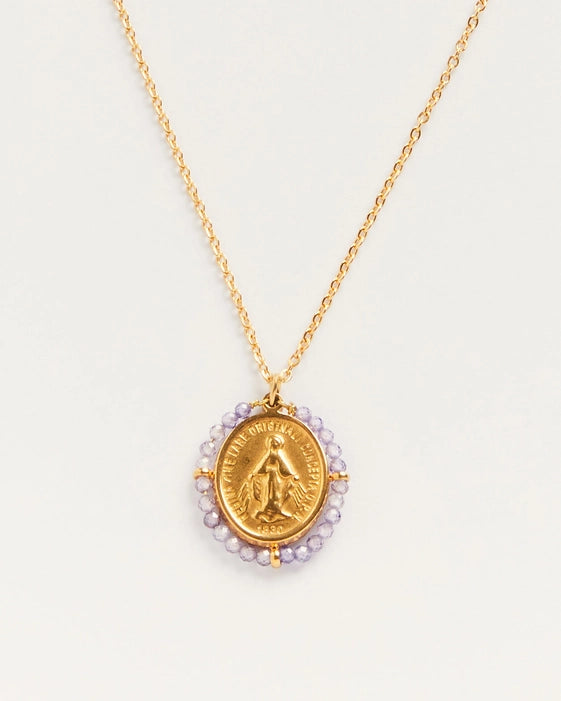 Santa maria necklace lilac