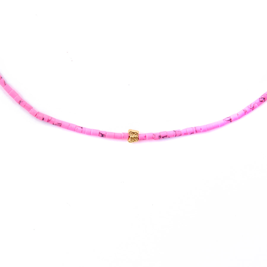 Malo necklace pink