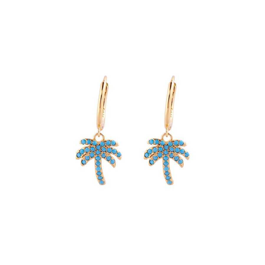 Palmie hoop turquoise