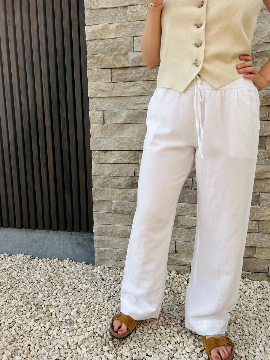 Sonar linen pants