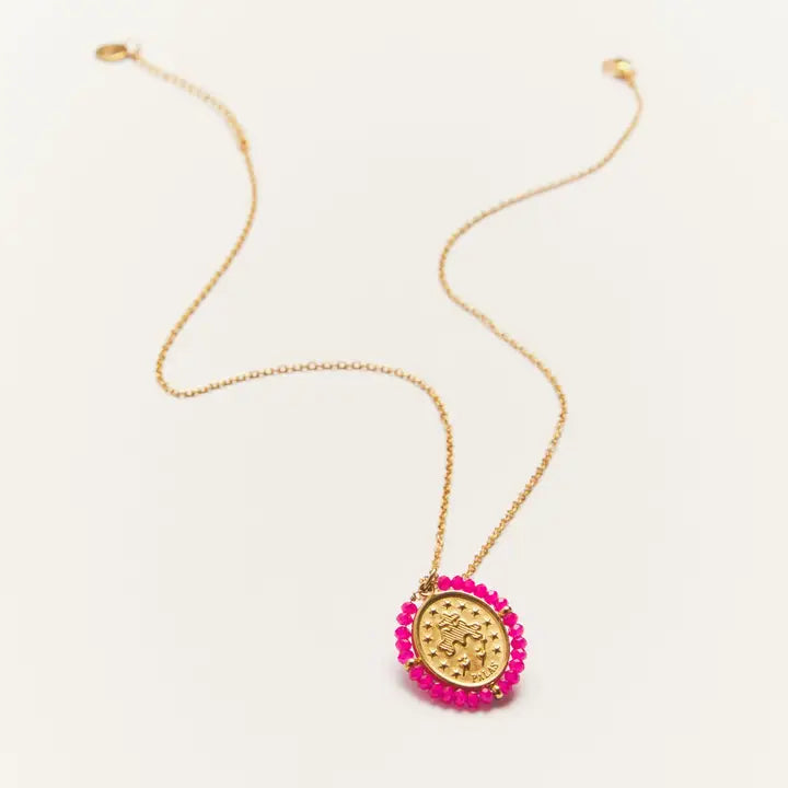 Santa maria necklace pink