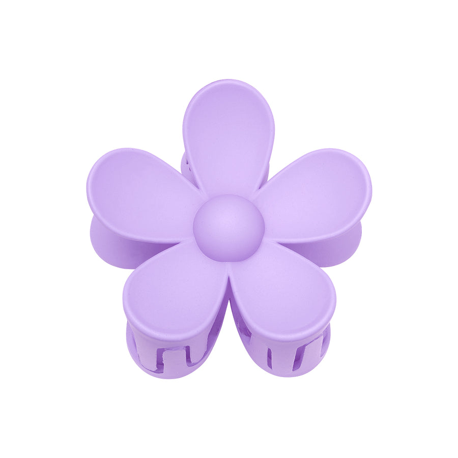 Flower hairclip lilac