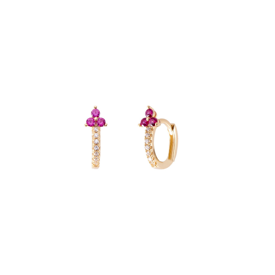 Bloom hoop pink