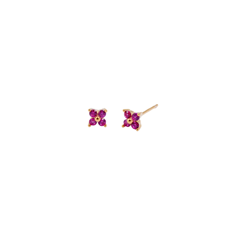 Flower stud pink