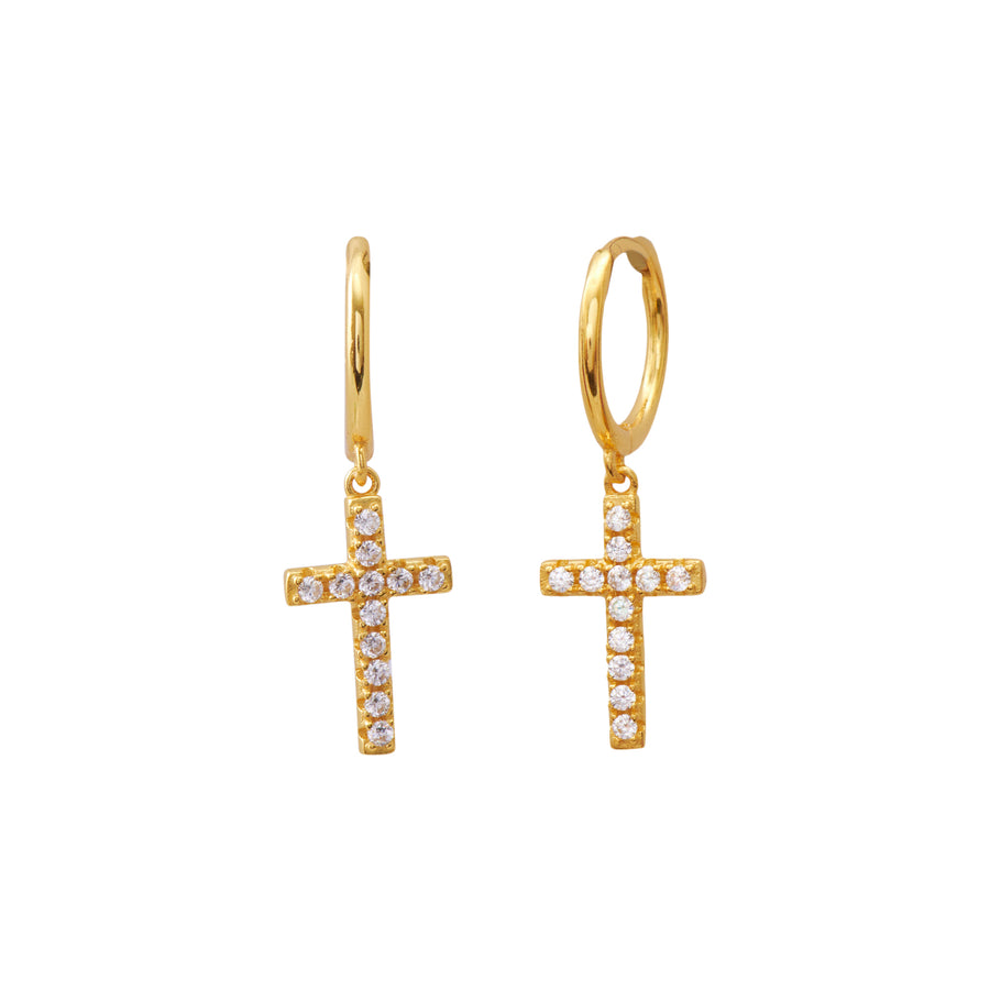 Diamond cross hoop
