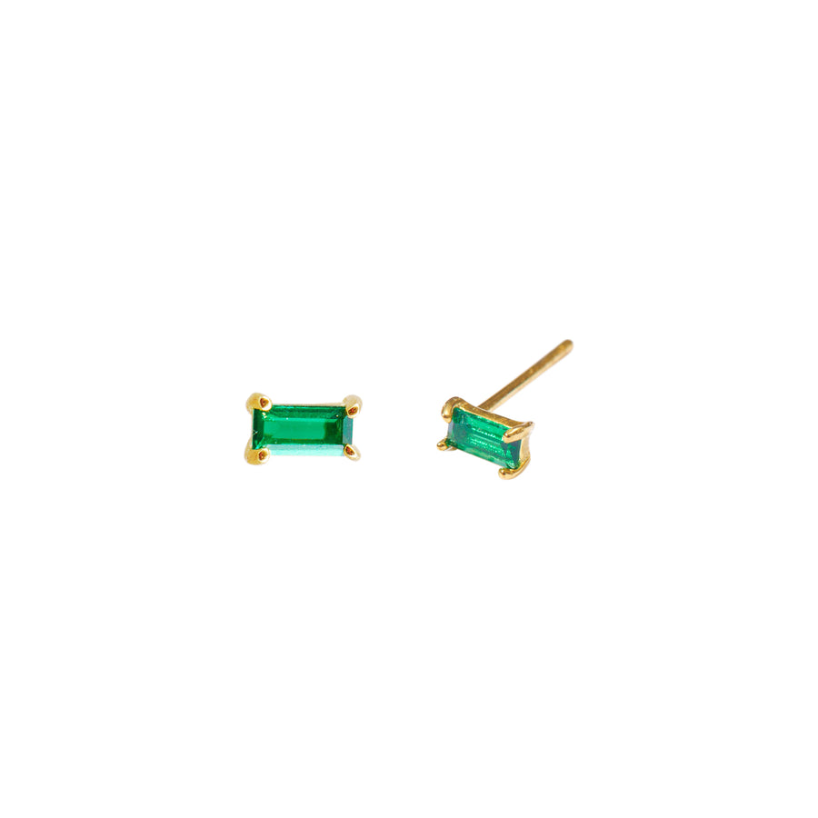 Diamond stud green