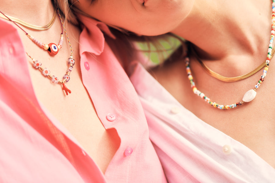 Big eye necklace