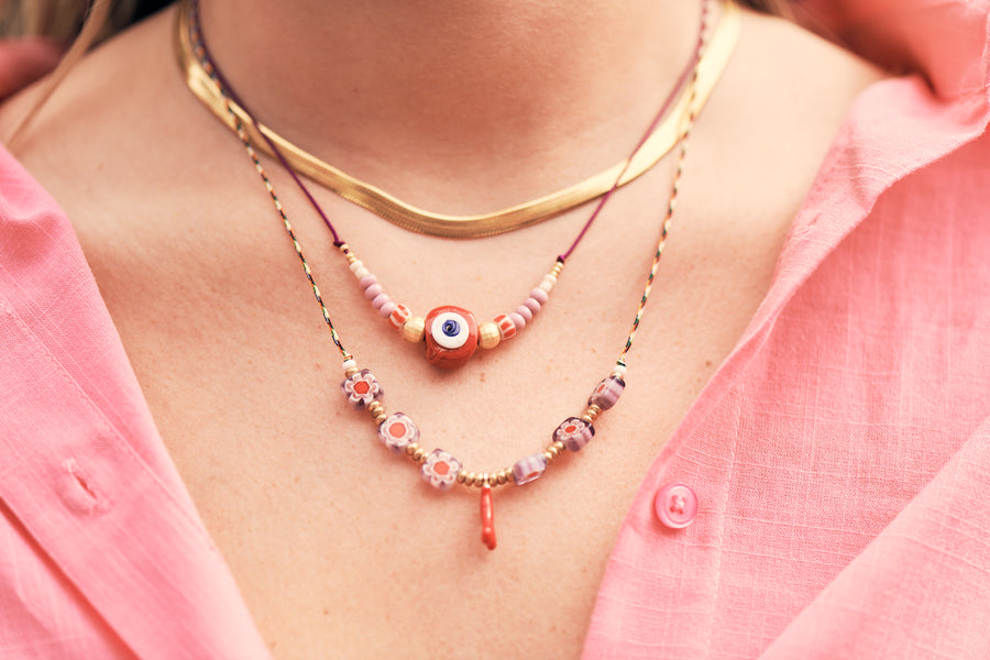 Big eye necklace