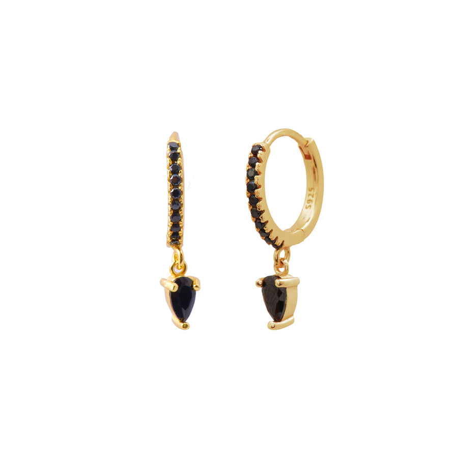 Festive hoop black